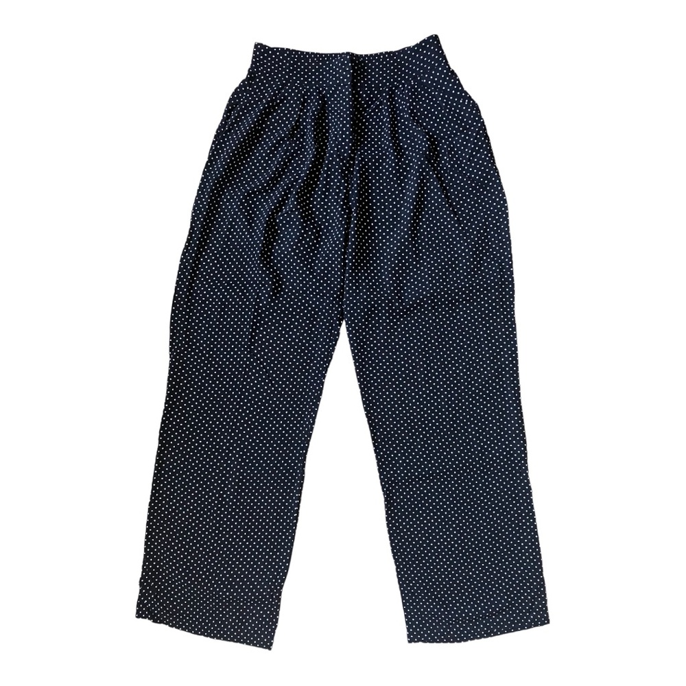Xiomi Polka Dot Wide Leg Pants Women Size Small